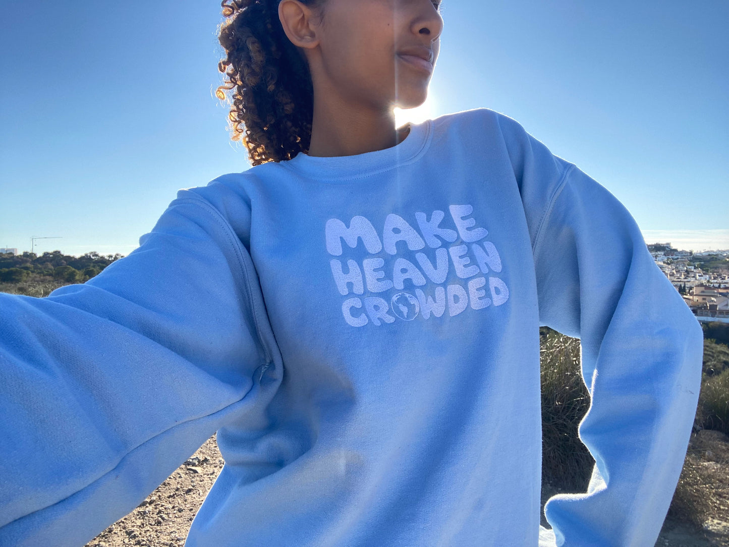 Make Heaven Crowded Sweater