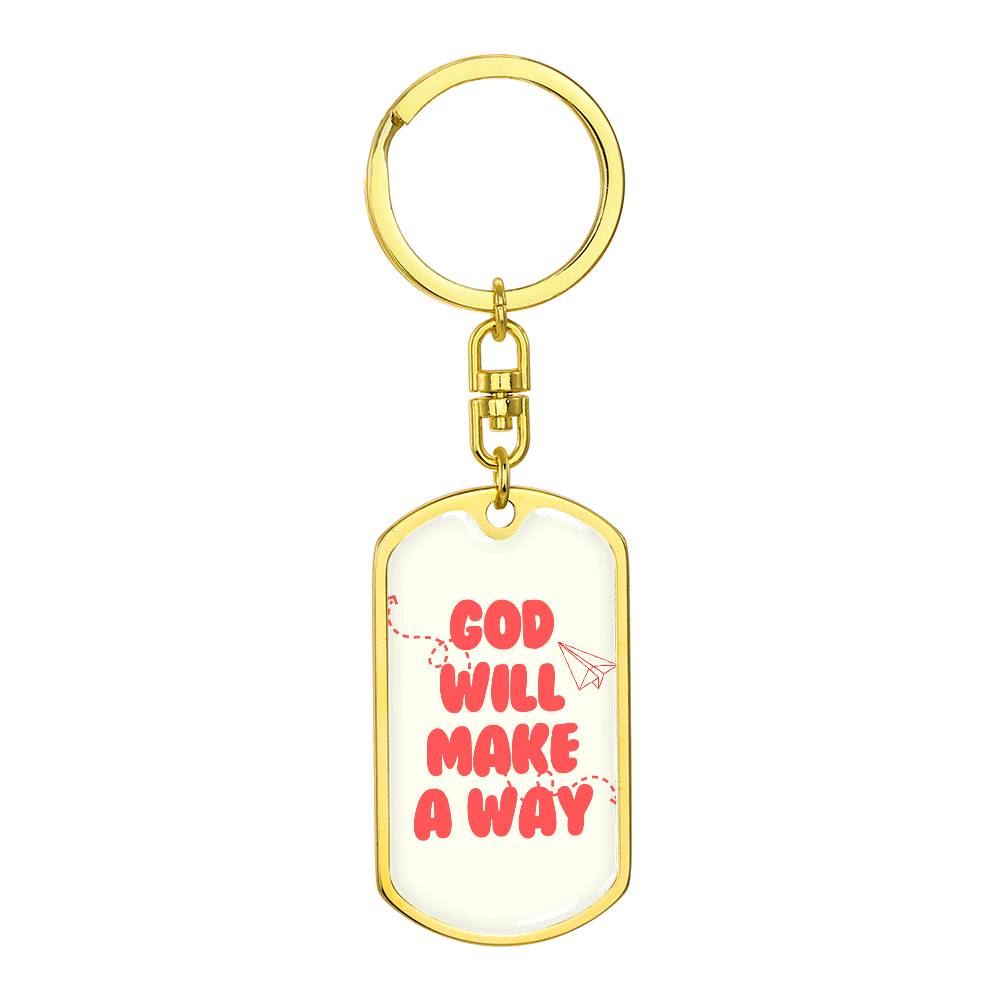 God Will Make A Way Keychain