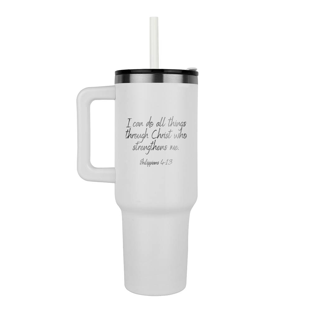 Philippians 4:13 - 40 oz Tumbler