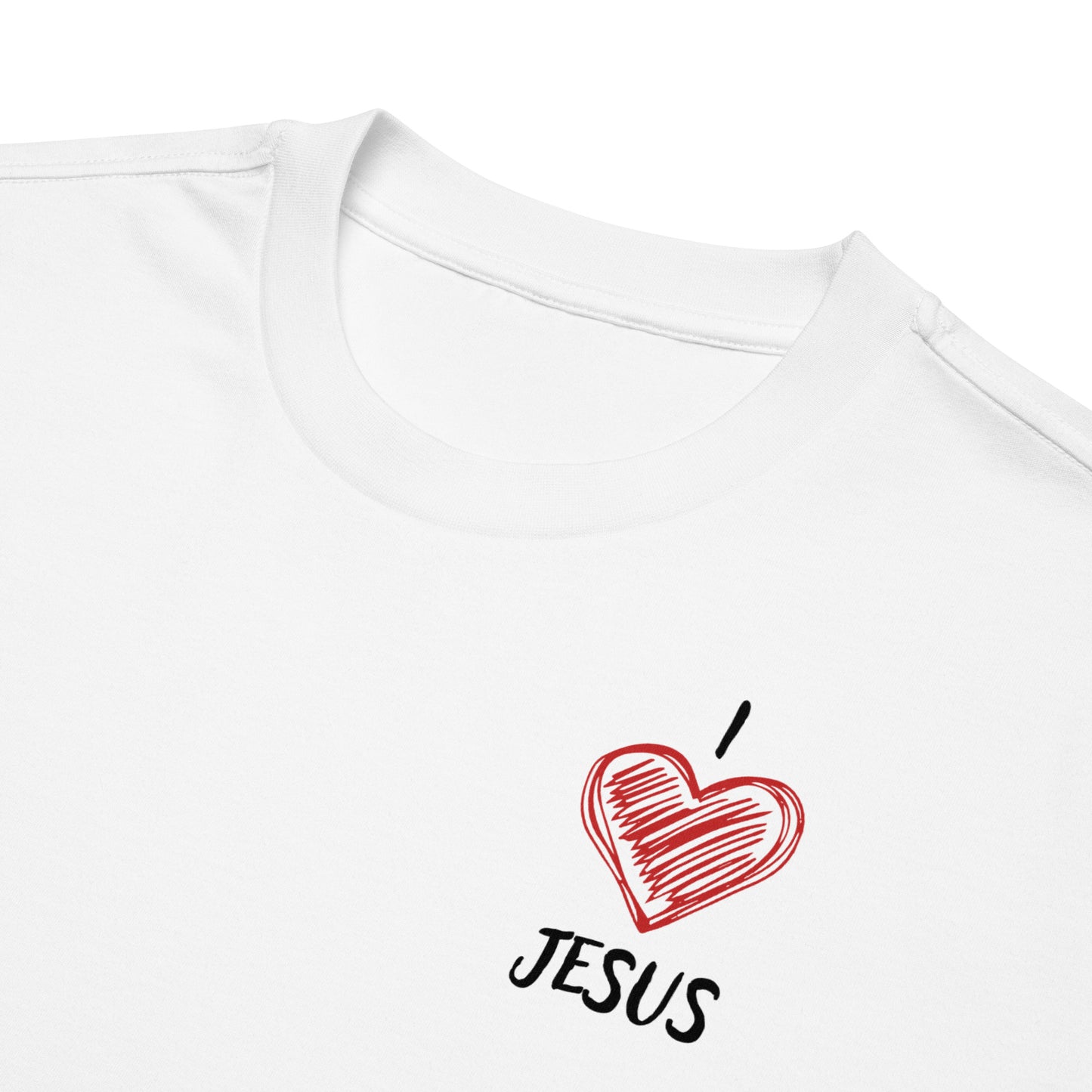 Jesus Loves You Tee Oversized White